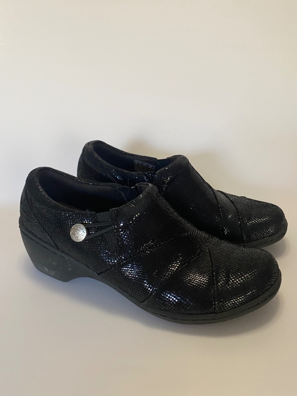 Clarks Shoes Clarks England Channing Ann in Black, Women's 7M